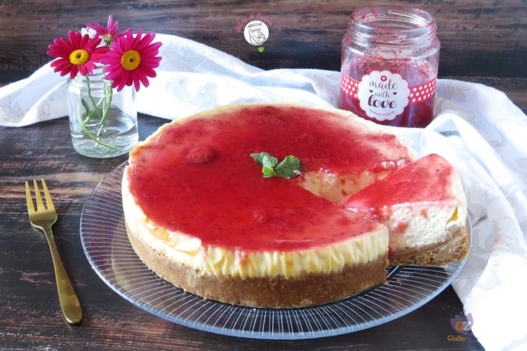 Cheesecake Bimby cotta alle fragole