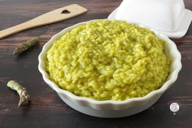 Risotto Bimby asparagi e zafferano