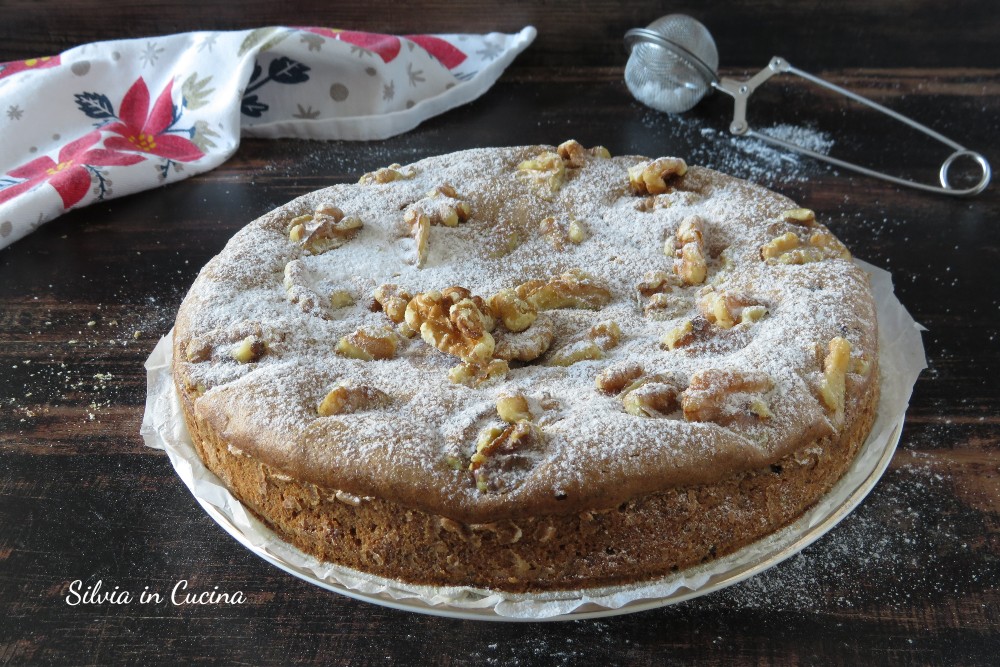 Torta di noci Bimby senza farina