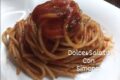 Spaghetti al pomodoro risottati