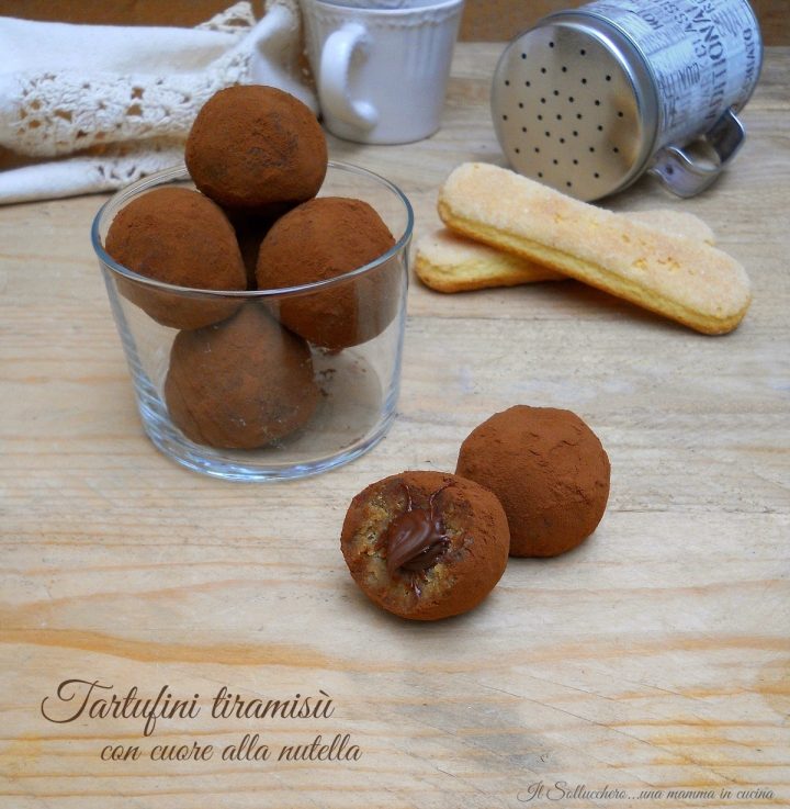 tartufini tiramisù