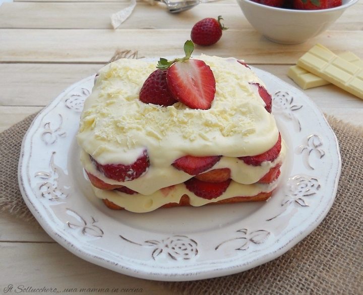 tiramisù alle fragole