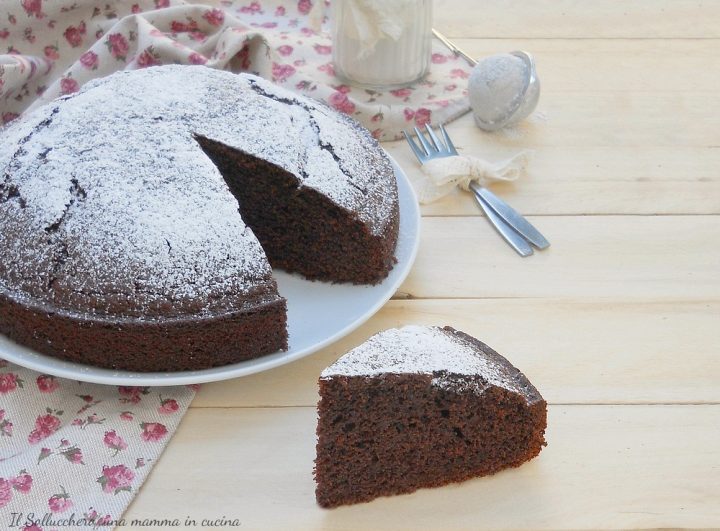 torta 5 minuti al cacao