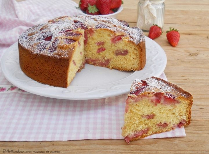 torta 7 vasetti alle fragole