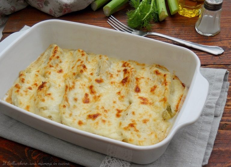 Finocchi Gratinati Con Besciamella - Una Mamma In Cucina