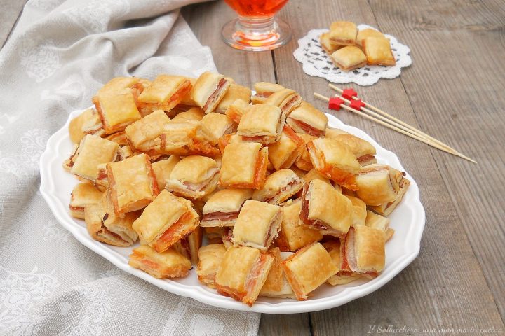 100 salatini di pasta sfoglia