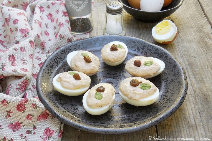 uova sode con salsa tonnata oriz