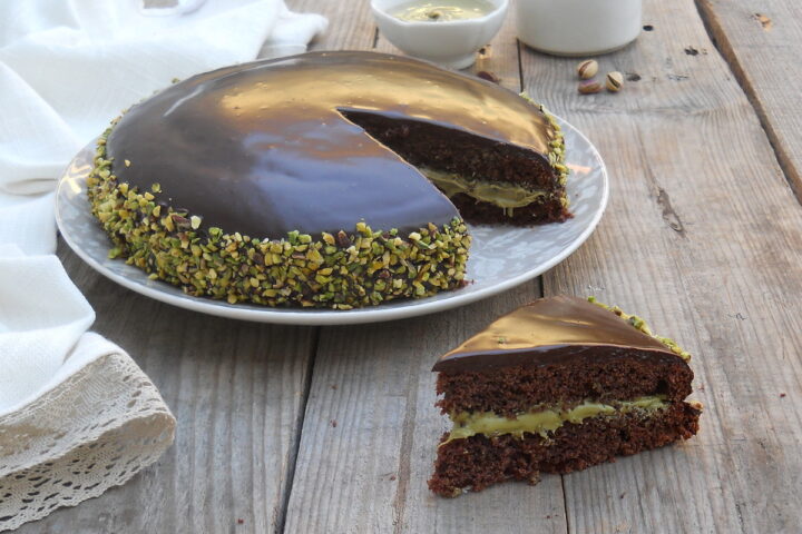 torta pinguino al pistacchio oriz