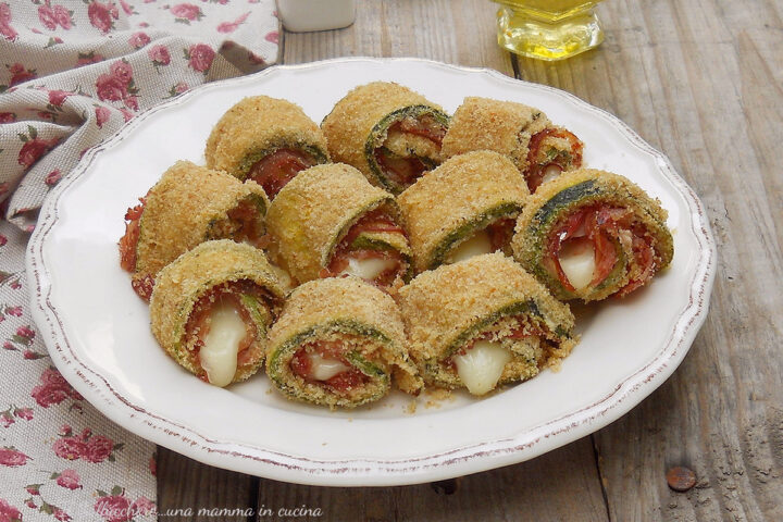 involtini di zucchine al forno oriz
