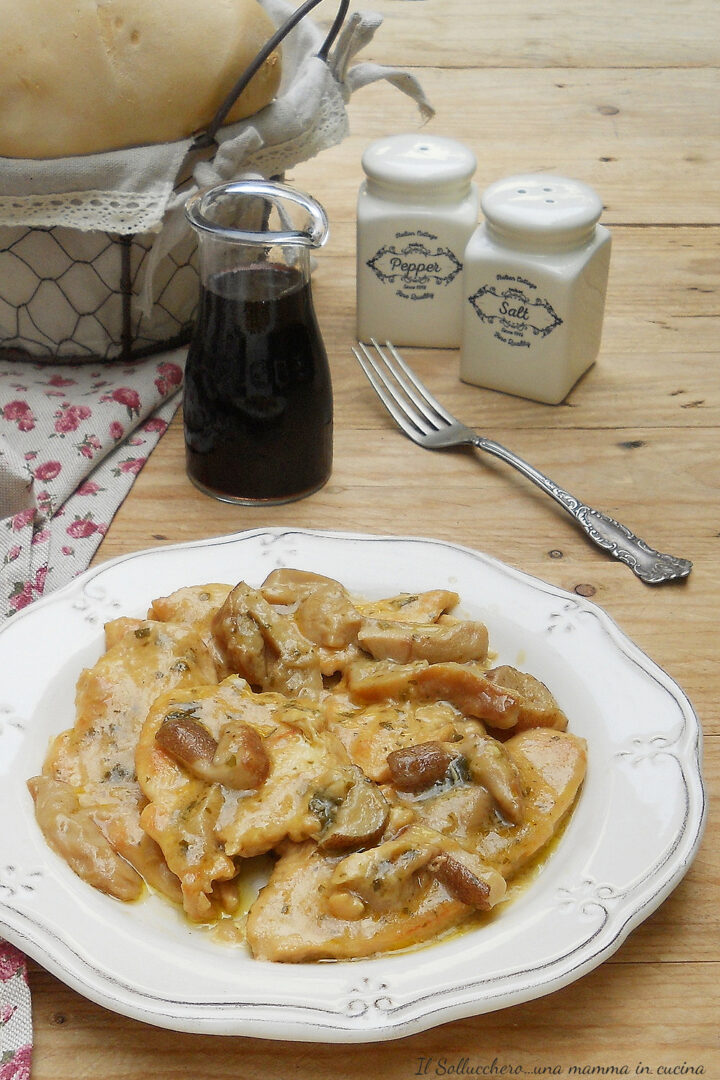 scaloppine ai funghi vert