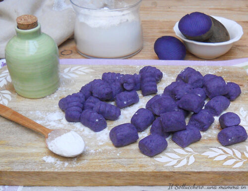 Gnocchi di patate viola