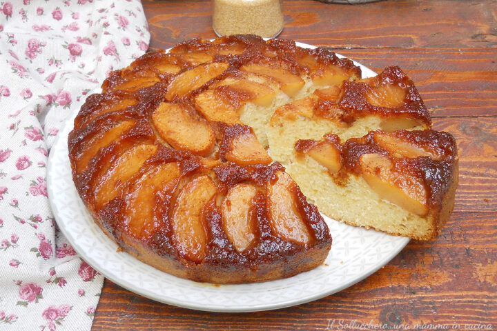 torta di mele caramellate oriz