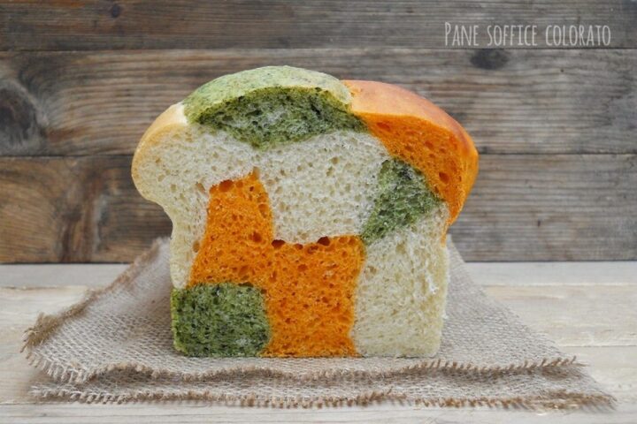 pane soffice colorato