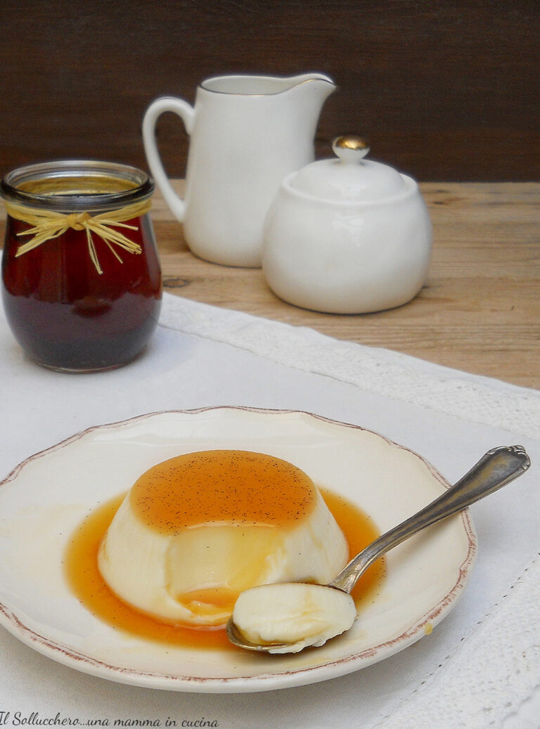 PANNA COTTA AL CARAMELLO ricetta facile, si prepara in 15 minuti