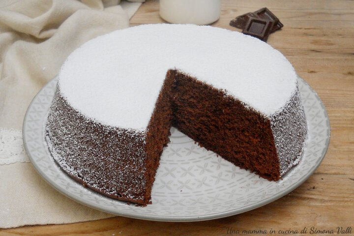 torta Paradiso al cacao