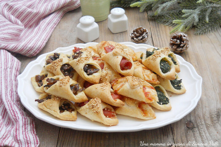 cannoli salati di pasta sfoglia millegusti