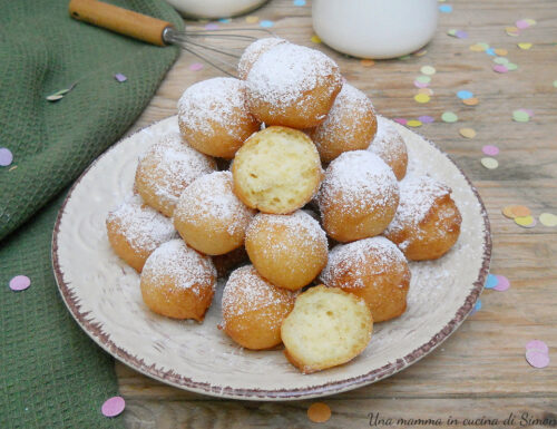 Castagnole sofficissime alla ricotta