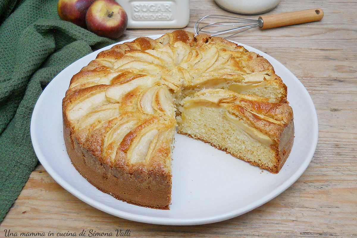 torta di mele sofficissima