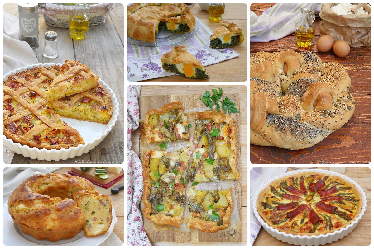 torte salate per Pasqua e pasquetta