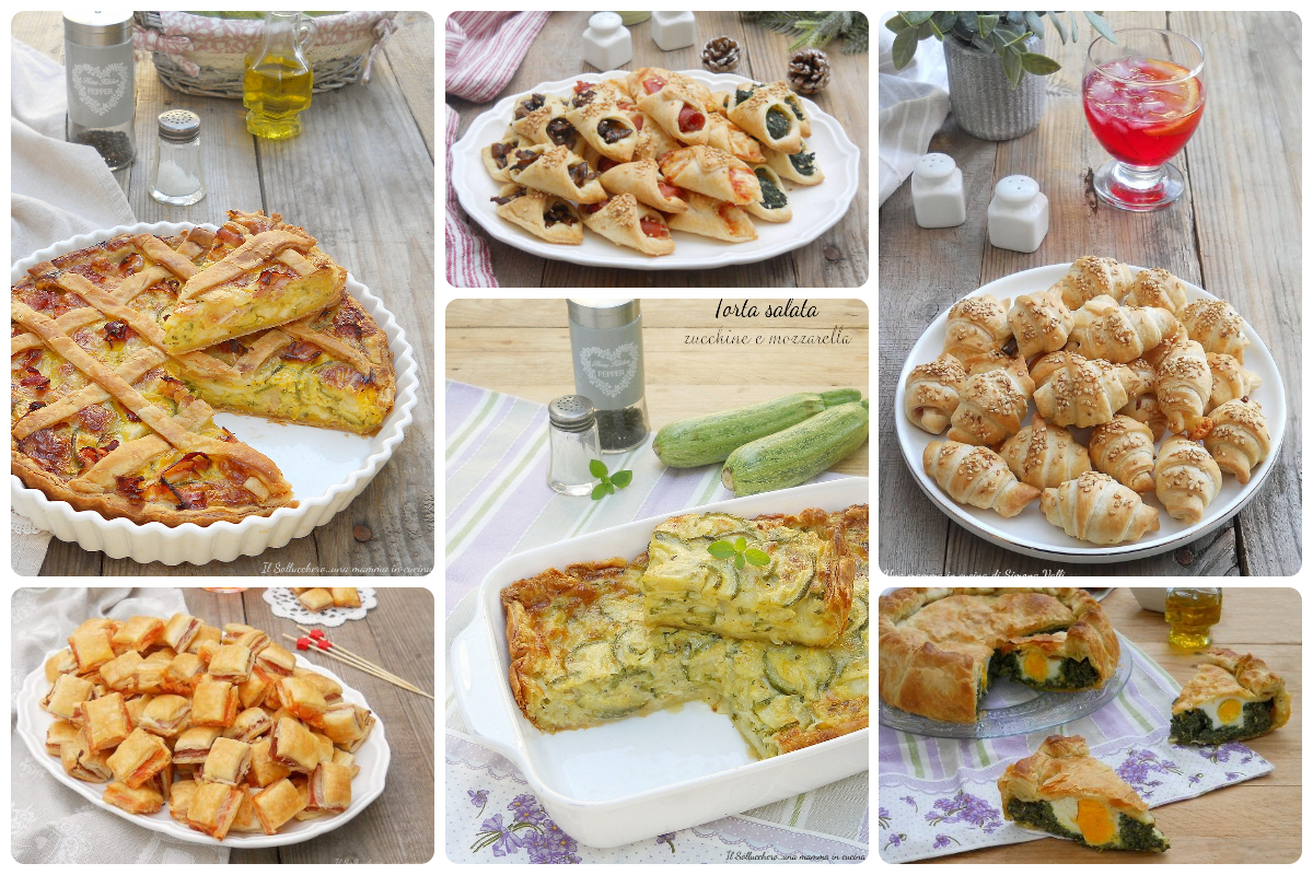 antipasti per pasqua con la pasta sfoglia