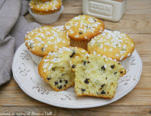 Muffin 5 minuti con gocce di cioccolato