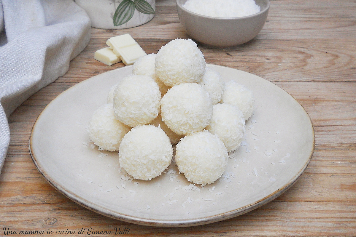 tartufini al cocco oriz