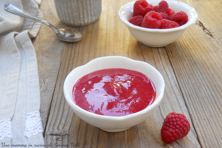 coulis di lamponi