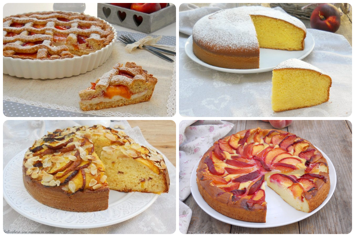 torte alle pesche