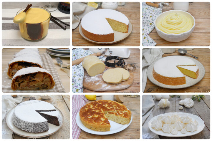 10 ricette semplici di Iginio Massari: torte, creme e dolci facili. Torta paradiso, torta caprese, pasta frolla Milano, crema, zabaione