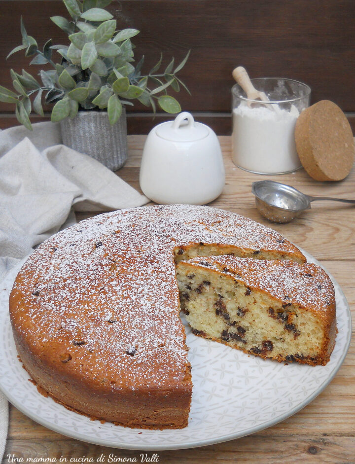 torta ricotta e cioccolato vert