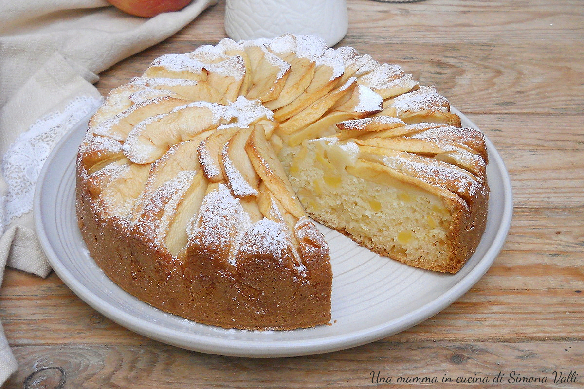 torta di mele con impasto di Iginio Massari
