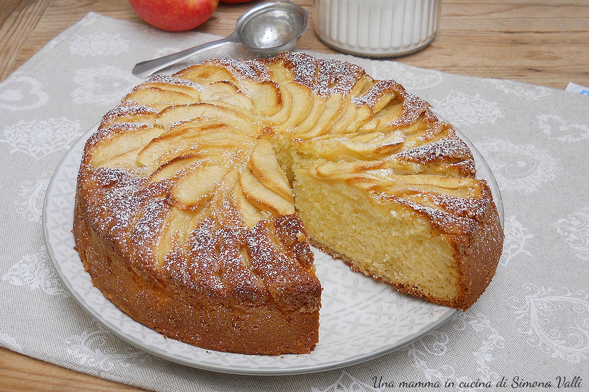 torta mele e yogurt