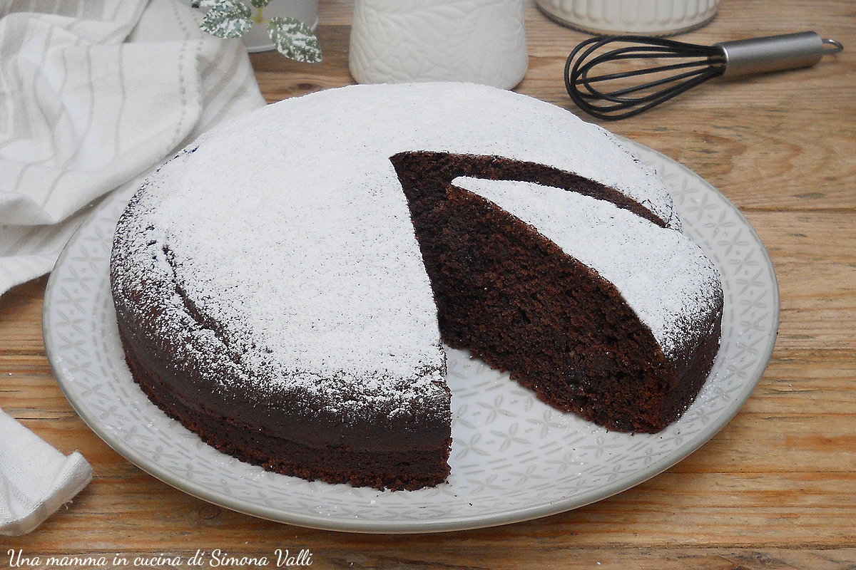 torta al cioccolato morbida