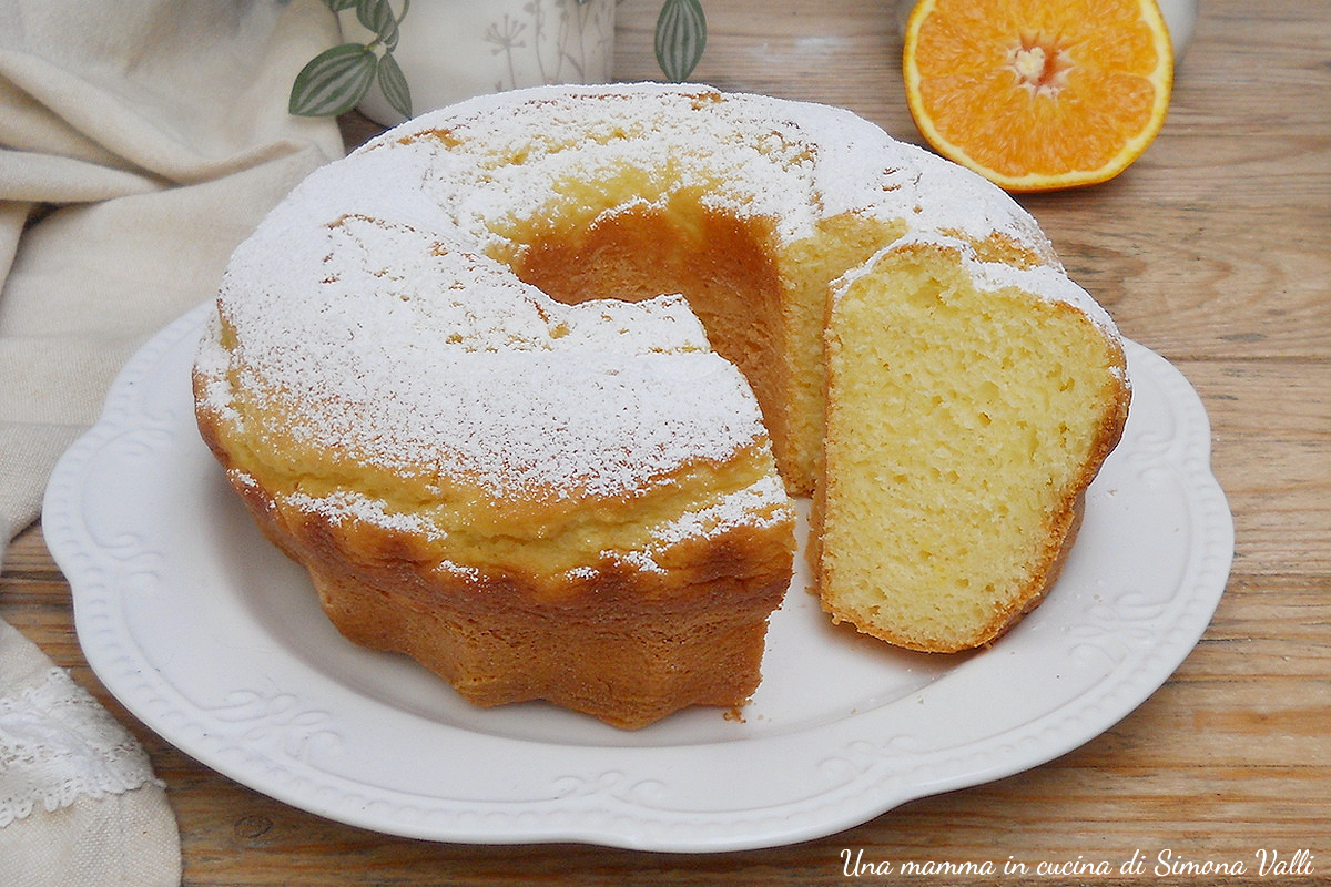 ciambella soffice e alta