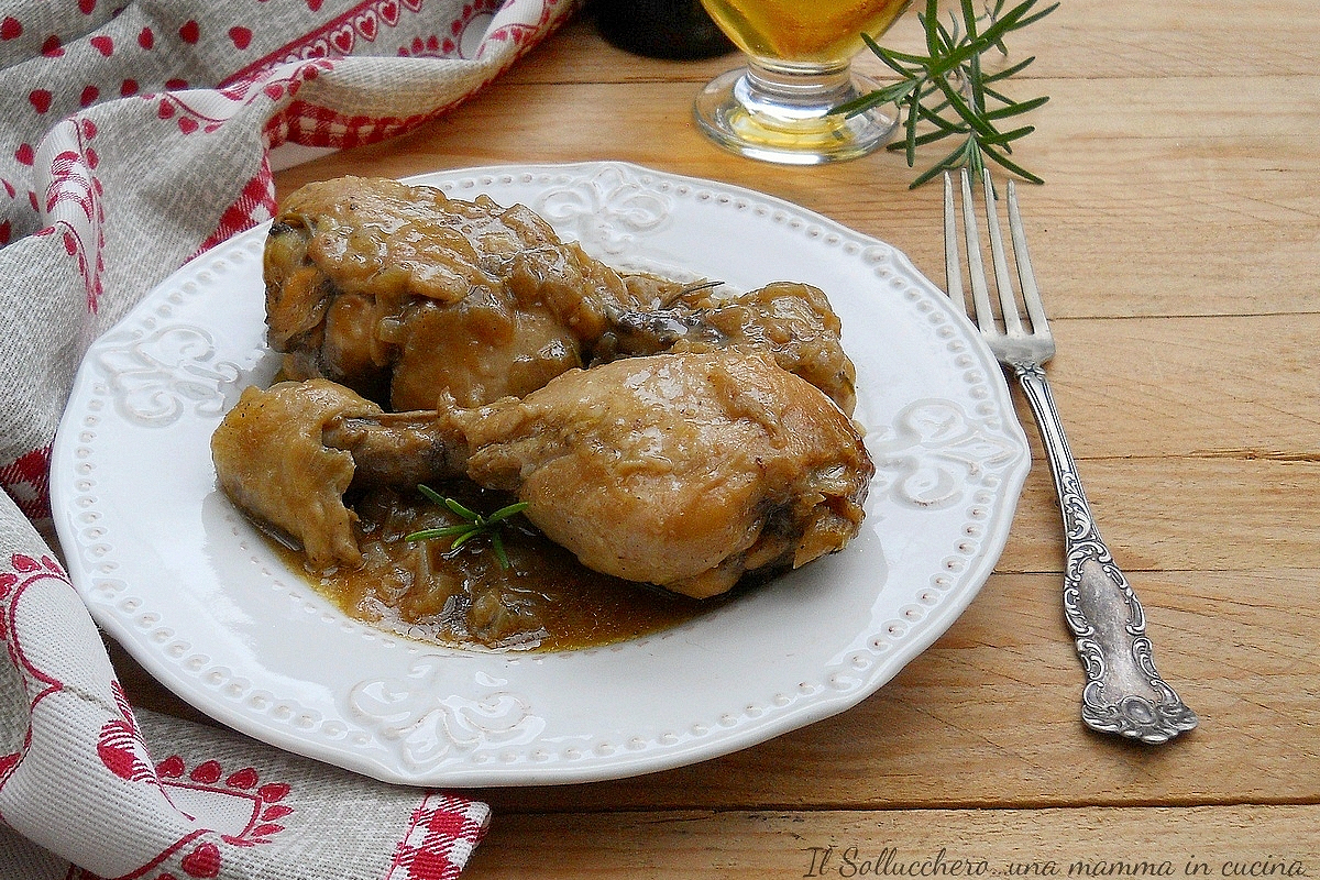 pollo alla birra