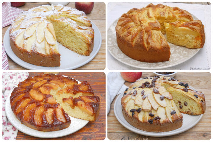 Torte alle mele 6 ricette facili per la colazione di tutta la famiglia, ricette semplici da personalizzare a piacere.
