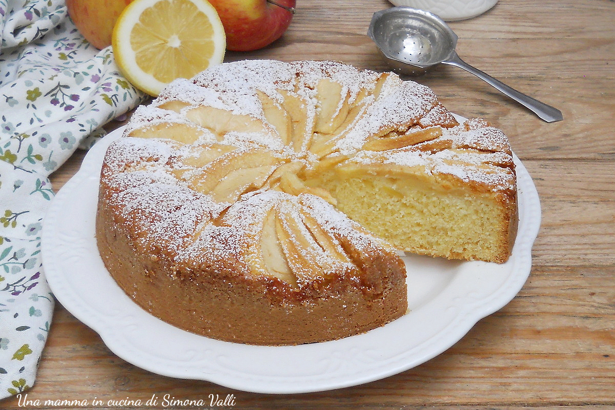 torta di mele al limone oriz