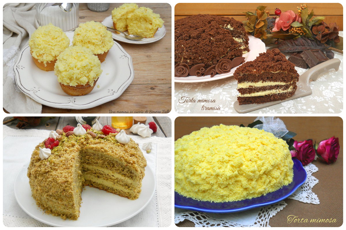 torta mimosa 5 ricette