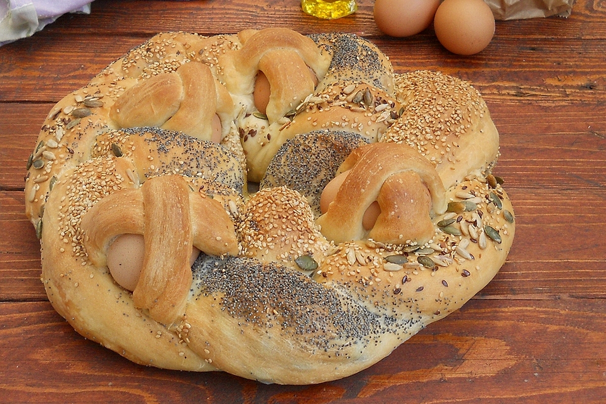 treccia di pasqua oriz