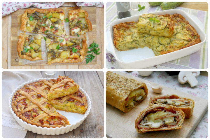 5 Torte salate veloci per Pasquetta da servire come antipasto o da gustare durante un pic-nic con gli amici. Ricette facili