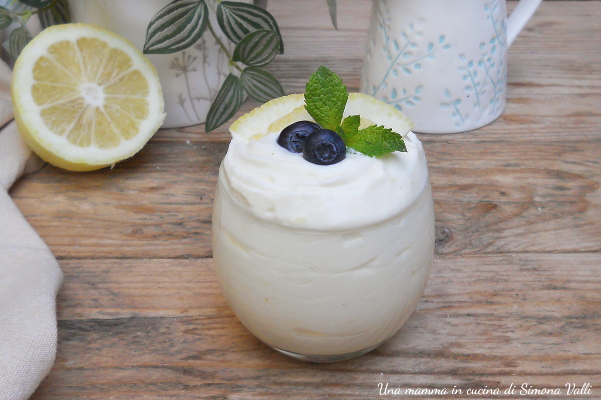 crema fredda al limone oriz