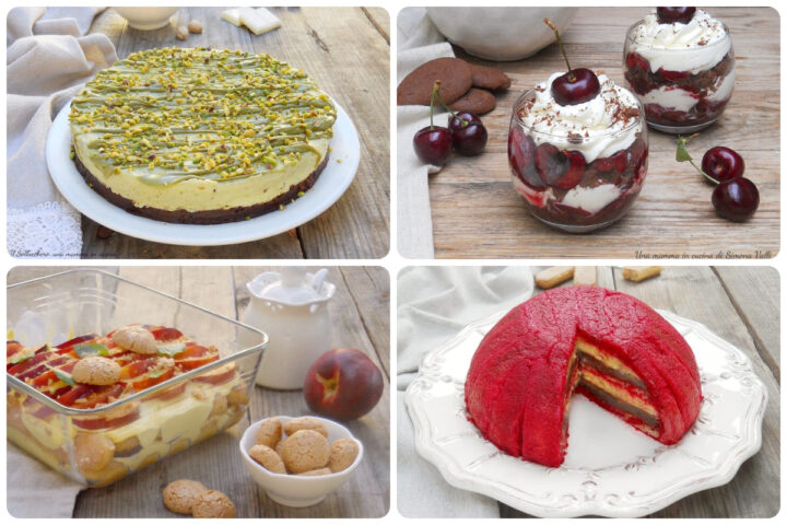 5 dolci freddi senza cottura per l'estate: torte fredde, rotolo al caffè, tartufini e foresta nera monoporzione. Scopri le ricette!