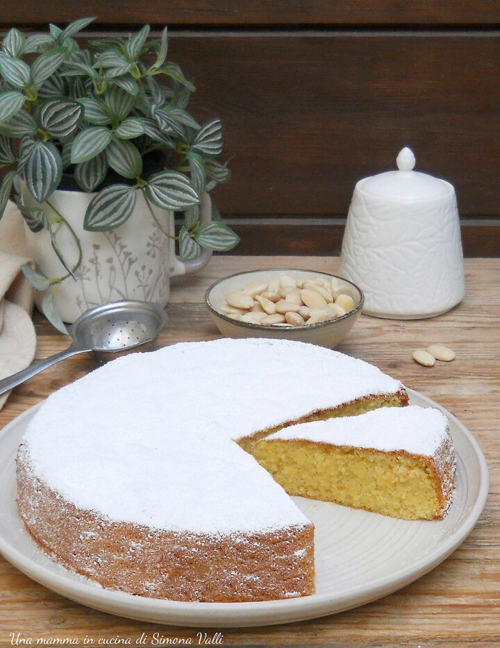torta alle mandorle senza farina vert