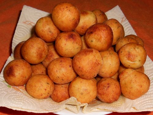 Palline di crocchette di patate