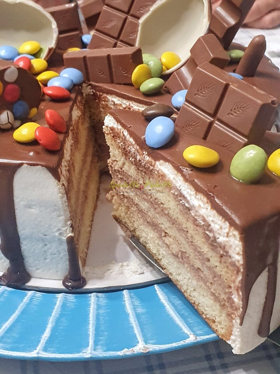 Drip cake al cioccolato ricetta