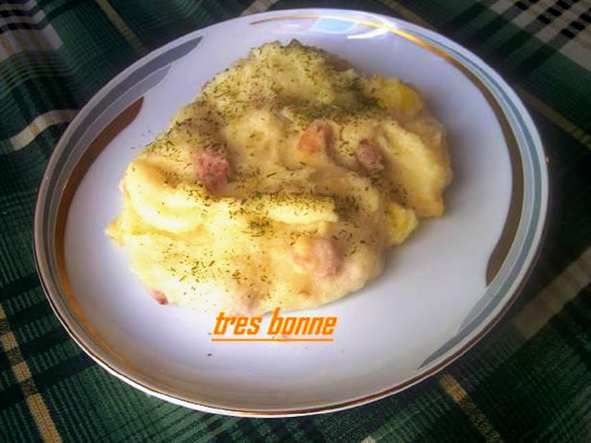 Polenta pasticciata con brodo