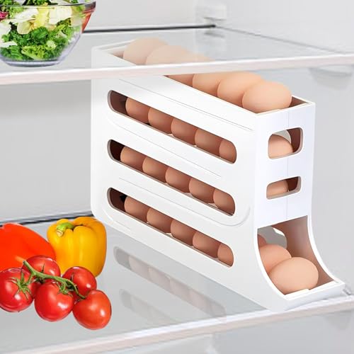 Platzsparender Eierbehälter hier auf amazon 