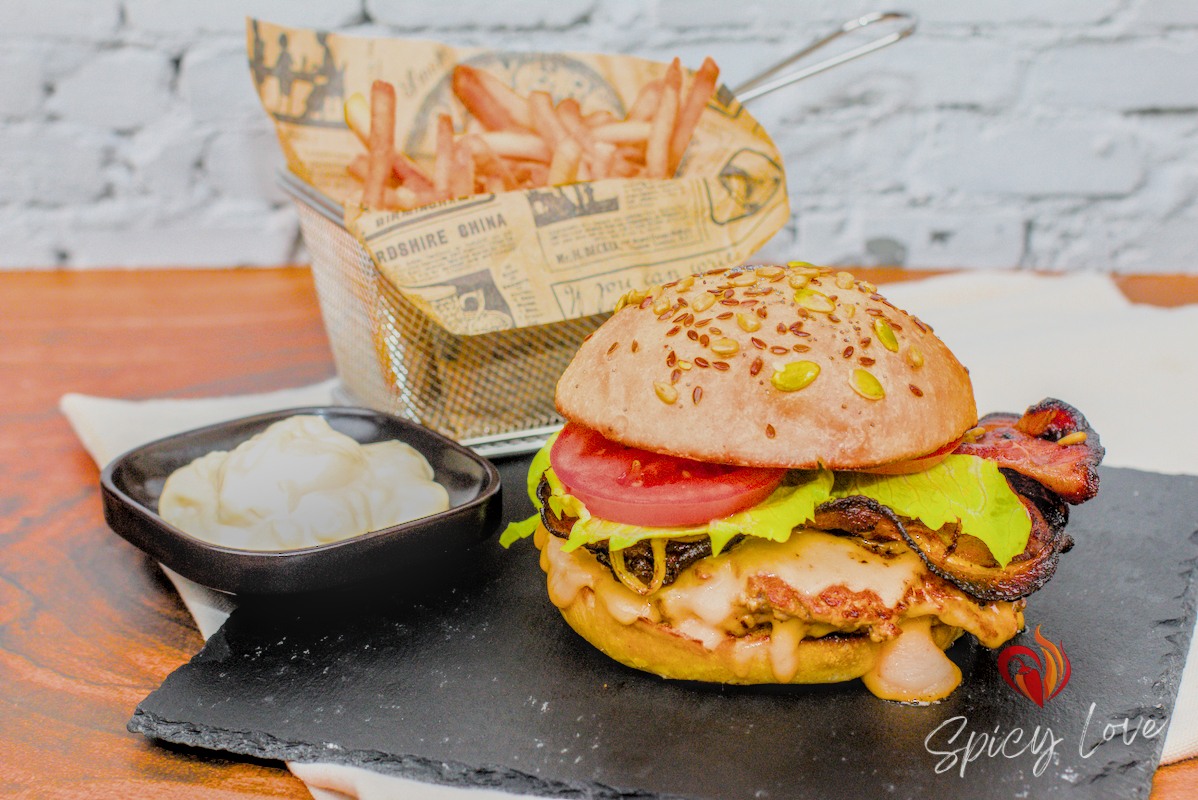 Smash burger.