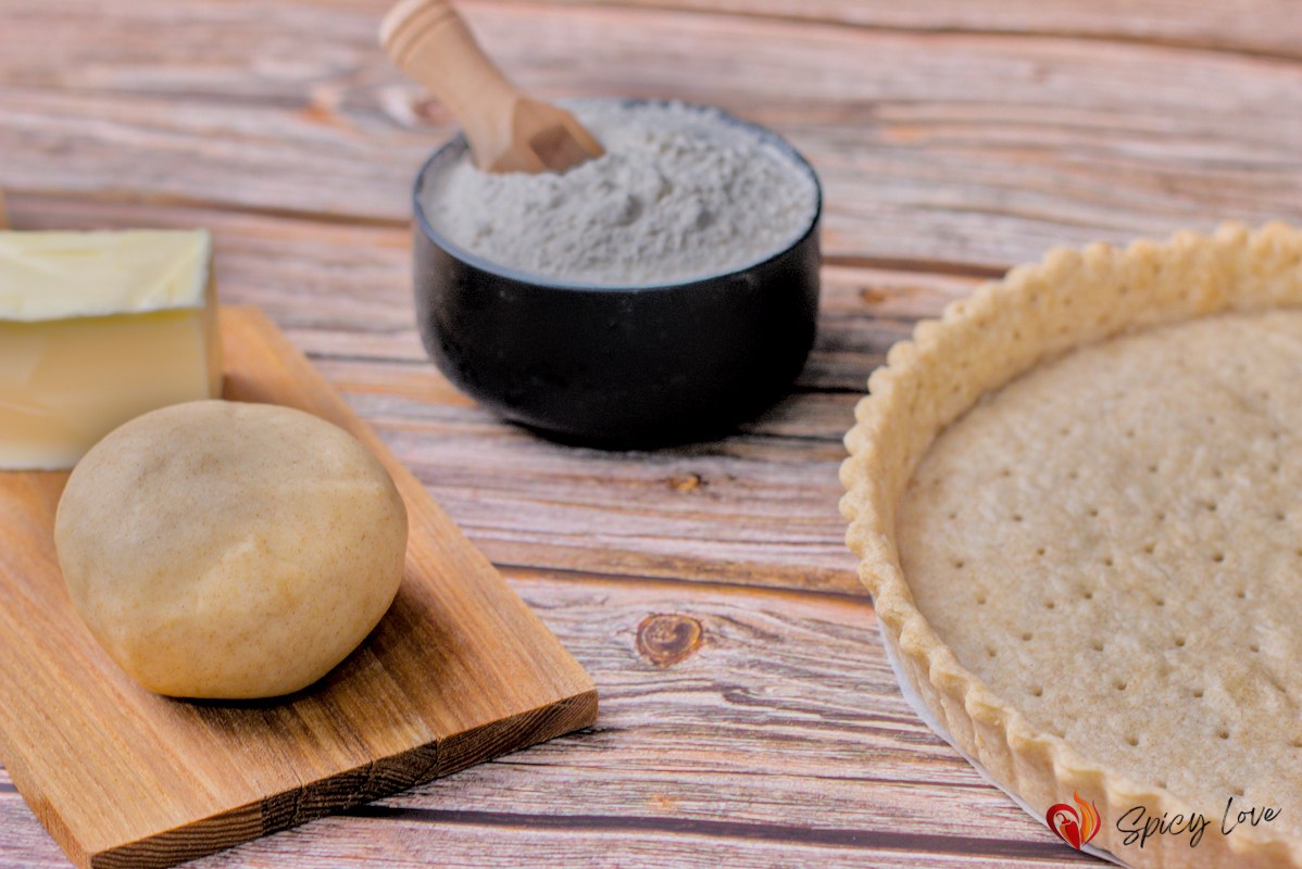 Ricetta della pasta brisée.