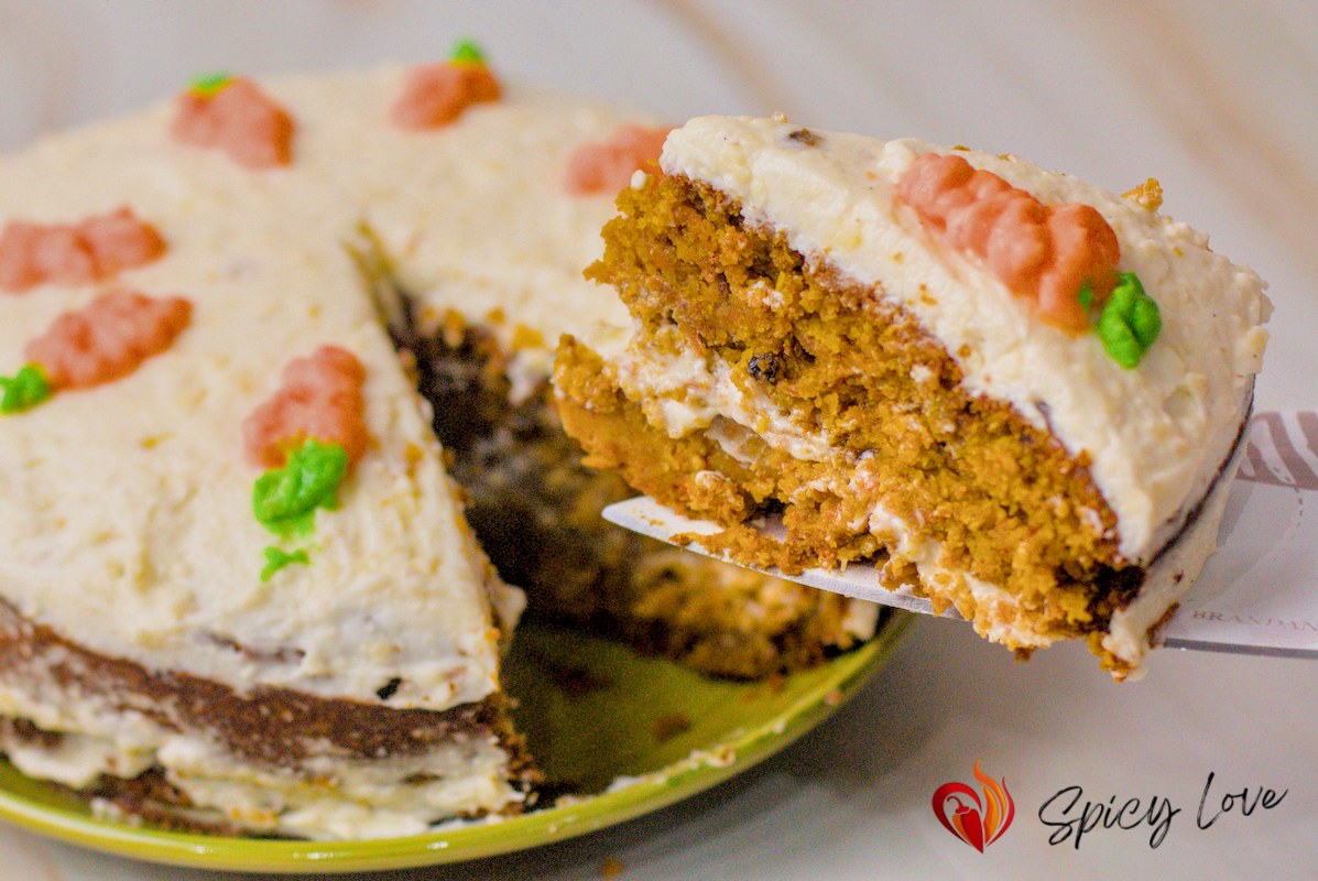 Ricetta della torta di carote.